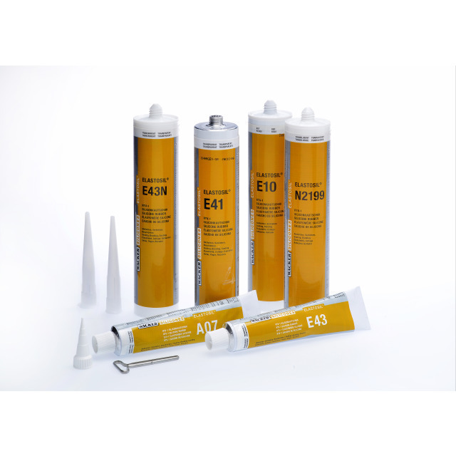 Germany Premium Quality Good Adhesion Silicone Based Glues Wacker Elastosil Rubber Transparent 90Ml Tube