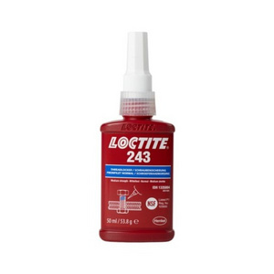 Good Quality Permanent Locking Solution Silicon Adhesives Loctite- 243 Threadlocker 50 Ml For Export