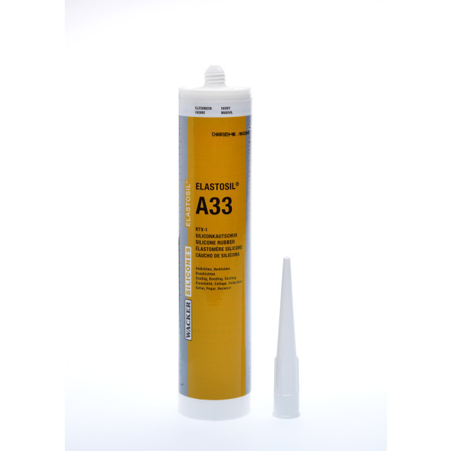 Premium Quality Industrial Elastomers Sealant Silicone Wacker Rubber Ivory 310 Ml Cartridge For Coating