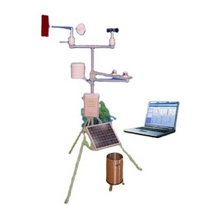 High precision digital automatic Solar power GSM communication weather station