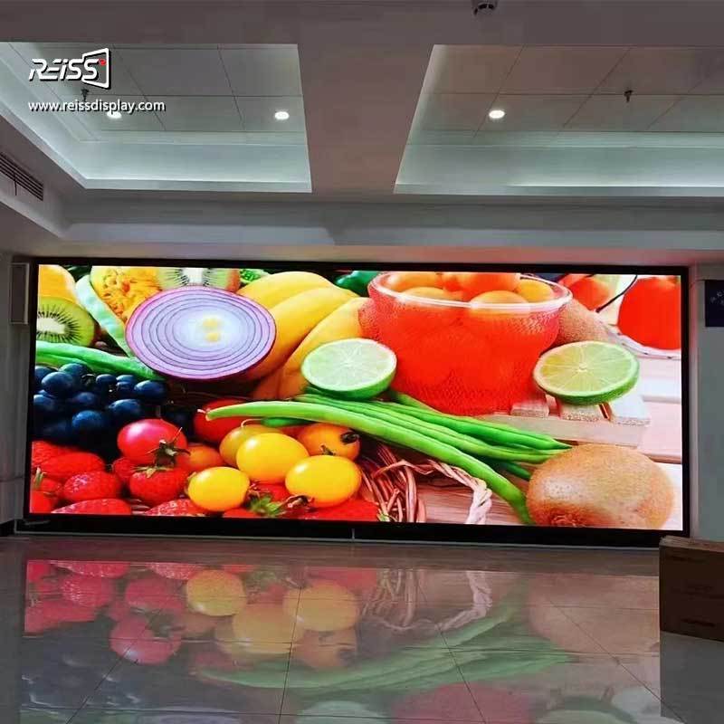 REISS HD P1.86 P2.5 Indoor Front Maintenance Led Display Screen 640x480mm Led Display Panel Advertising Led Video Wall