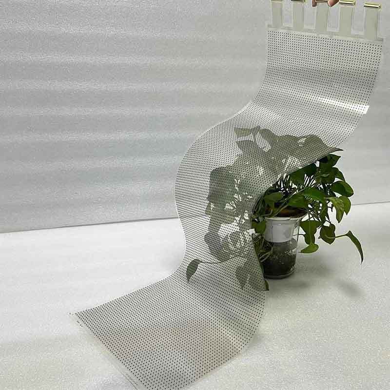 Clear HD P3.91-7.81 Transparent LED Screen for Store Glass Adhesive Wall Indoor Transparent Flexible Film Led Screen