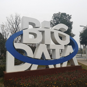 Metal Big Letters Sign Customized Large 3D Letter Sign Stand 3D Advertising Equipment Outdoor