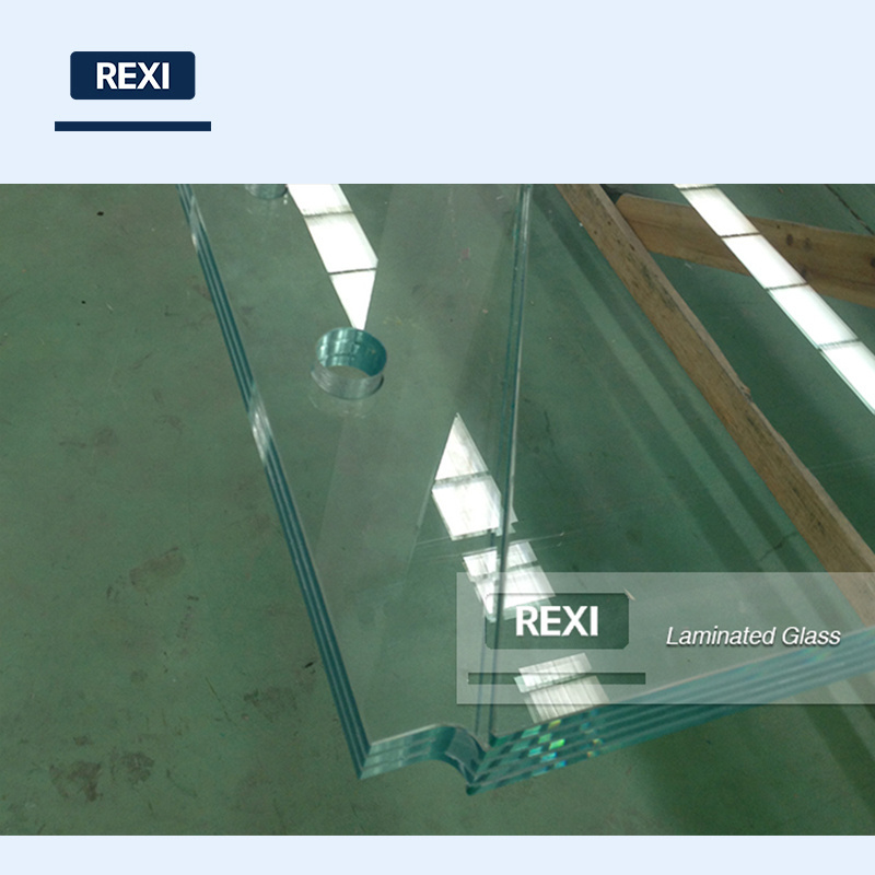 Thickness 6.38mm-40.28 mm Clear, Low Iron, Float, Annealed Laminated Glass