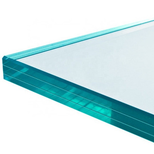 6.38mm 8.38mm 10+1.52+10mm annealed PVB SGP Laminating  Laminated Glass