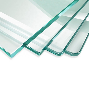 6mm 8mm 10mm 12mm Tempered Glass toughened clear low iron flat curved door shower screen balustrade padel glass factory price