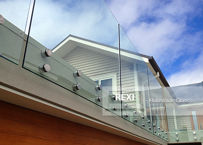 Hot Sale Glass Balustrade laminated Toughened glazing glass cost