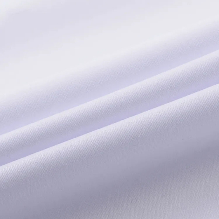 Premium White Arab Muslim Men Thobe Fabric 100 Spun Polyester Fabric for Arabian Thobe Fabric