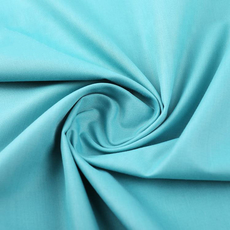 Hot selling cheap 100%  spun polyester fabric48*48 90gsm saudi thobe fabric for Arab men toyobo fabric