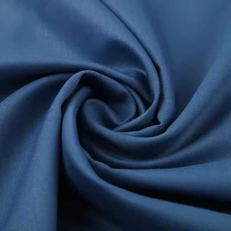 High quality 48*150D saudi daffah thobe fabrics dubai spun polyester fabric for toyobo fabric