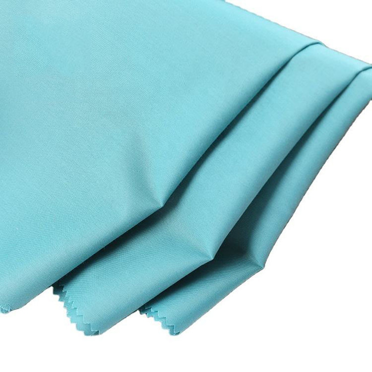 Hot selling cheap 100%  spun polyester fabric48*48 90gsm saudi thobe fabric for Arab men toyobo fabric