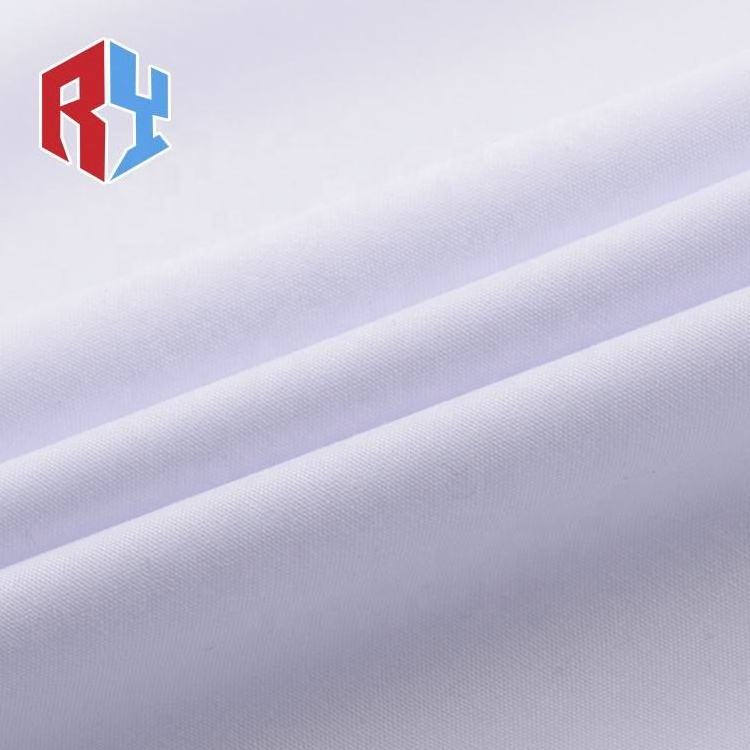 Supplier custom wholesale high quality  Fusible Shrink-Resistant  105gsm 41*41 100% Polyester dyeing fabric for arab thobe