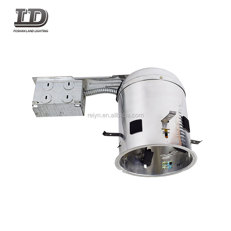 6 Inch ceiling recessed can ic remodel pot light housing retrofit downlight can TP24 base