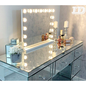 12 Bulbs Smart Illuminated Hollywood Led Light Makeup Vanity Mirror