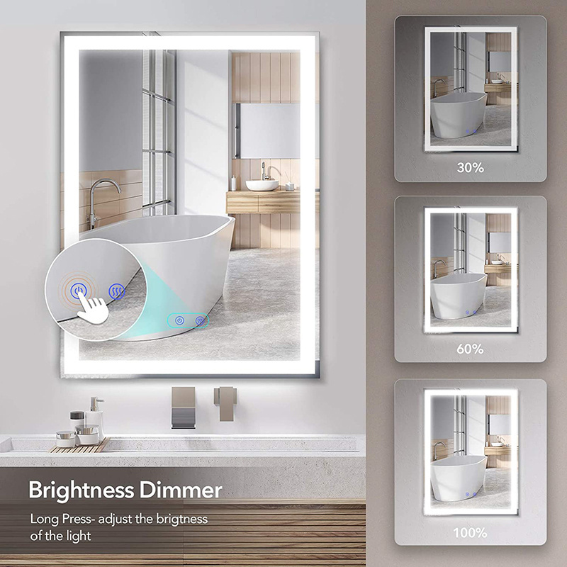 Light Up  3 Cct Changeable Touch Dimmer Sensor Switch Led Bathroom Mirror Light