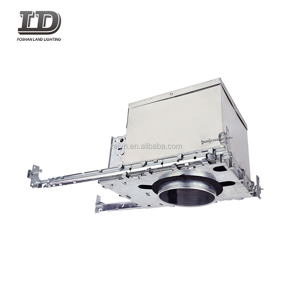 New construction housing IC Airtight rated 3 inch recessed light housing led potlight housing