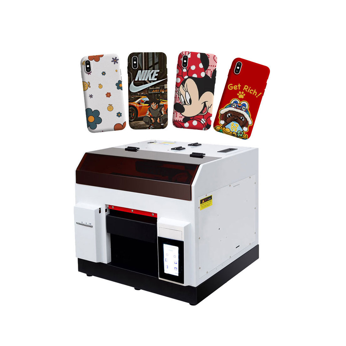 Reizjet Custom Logo Cheap A4 UV Digital Flatbed Printer UV Printing Machine For Bottle