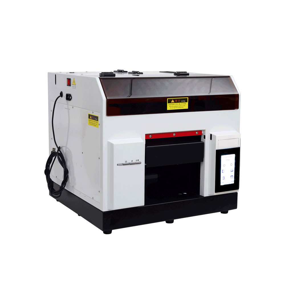 Reizjet Factory Price Digital A4 Inkjet UV Flatbed Printer For Pen Golf Ball Pvc Card Printing Shop Machines 3D UV Printer