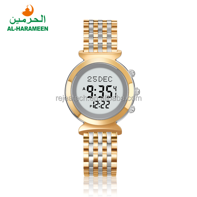 New Design Diamond Muslim Alharameen Watch For Woman Ladies