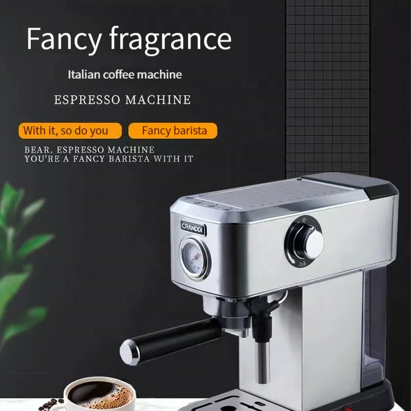 800W high power coffee maker good quality espresso coffee machine small kitchen appliances coffee machine