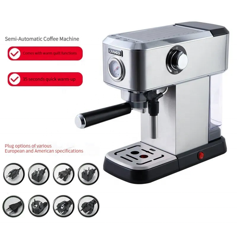 800W high power coffee maker good quality espresso coffee machine small kitchen appliances coffee machine