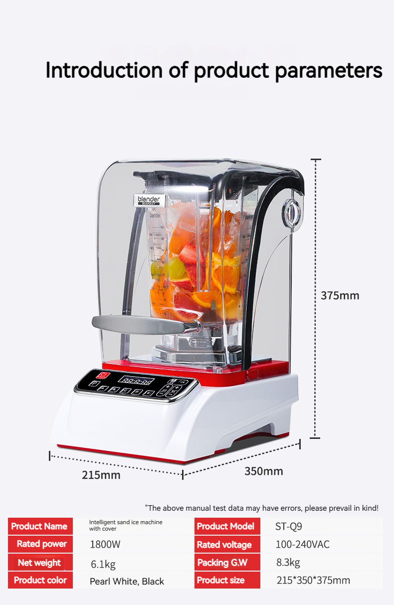 Kitchen Electronic Appliances blender machine smoothie machine fruit maker blender