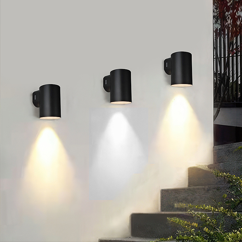 Outdoor Waterproof Wall Light 9 Watts 3000K 4000K 6500K LED Wall Mounted Light for Garden House