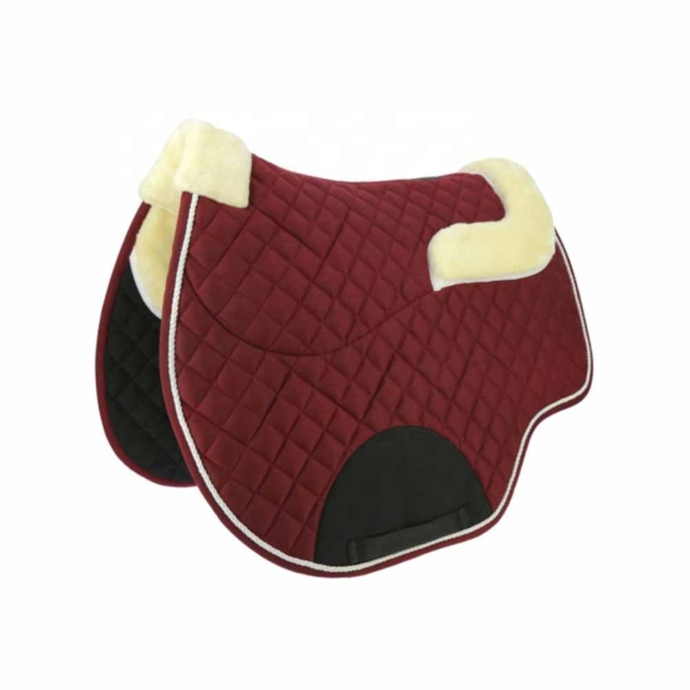 Custom Full Size Saddle Pad Wholesale Horse Saddle Pad Cotton set Equestrian Jumping Saddle Pad Manufacturer