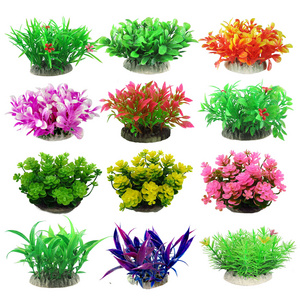 Aquarium Accessories Wholesale Grass Artificial Plastic Water Plant for fish tank decoration aquarium accessories