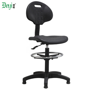 functional mechanism industrial chair PU material back and seat arm optional industrial sewing manager chair