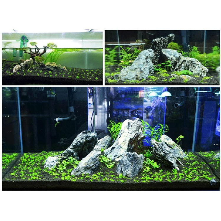 Aquarium Decoration Aquatic Float Water Grass Clay Cup Fertilizer amazonia aquarium soil substrate aquarium Fish Tank Mud