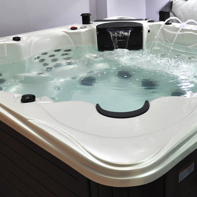 Hydrorelax New Product Luxury Acrylic Shell Hot Tub Outdoor Swim Spa With Jacuzzier And Party Massage Bath