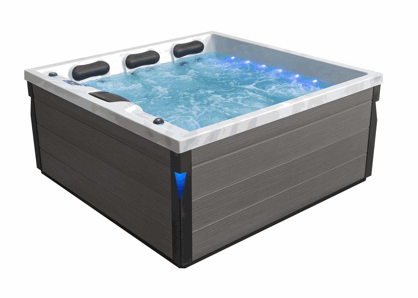 Hydrorelax 6 Person Good Quality Spa Bathtub Air Jet Massage Outdoor Spa Hot Tub