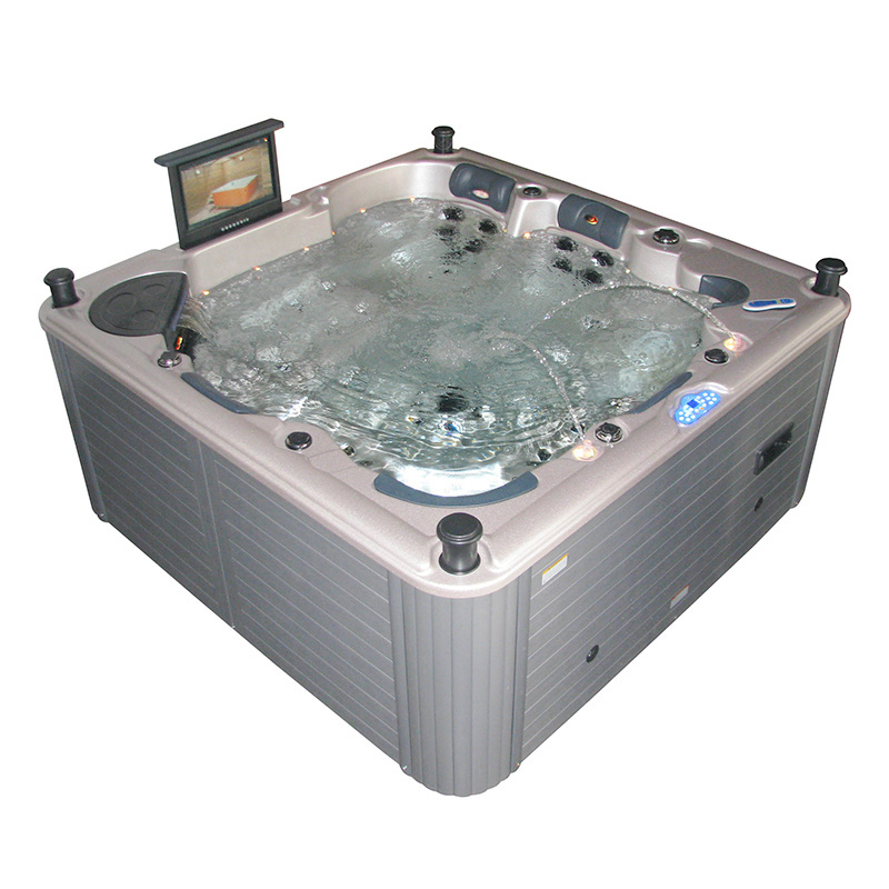 Hydrorelax Acrylic Material Spa Tubs Manufacturer supply 6 Persons Massage Outdoor Spa Hot Tub