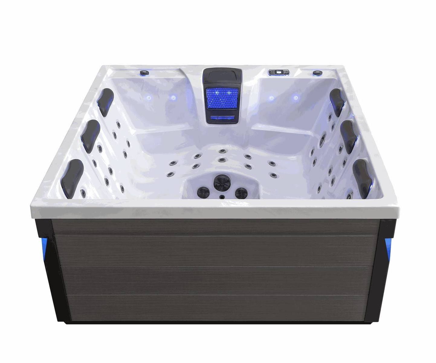 Hydrorelax large outdoor bath 6 person balboa spa with ozone outdoor whirlpool hot tub spa outdoor