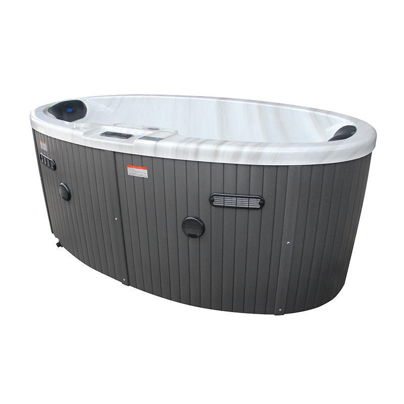 Hydrorelax 2 persons hot tub with deep seats outdoor/indoor jacuzy hot tub luxury bathtub whirlpool massage spa