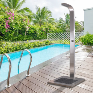 Hydrorelax Stainless Steel Pool Shower Spa Equipment Stainless Steel Garden Swimming Pool Outdoor Shower