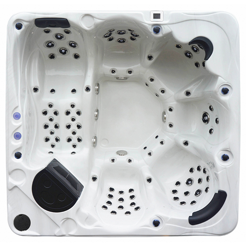 Hydrorelax New Product Luxury Acrylic Shell Hot Tub Outdoor Swim Spa With Jacuzzier And Party Massage Bath