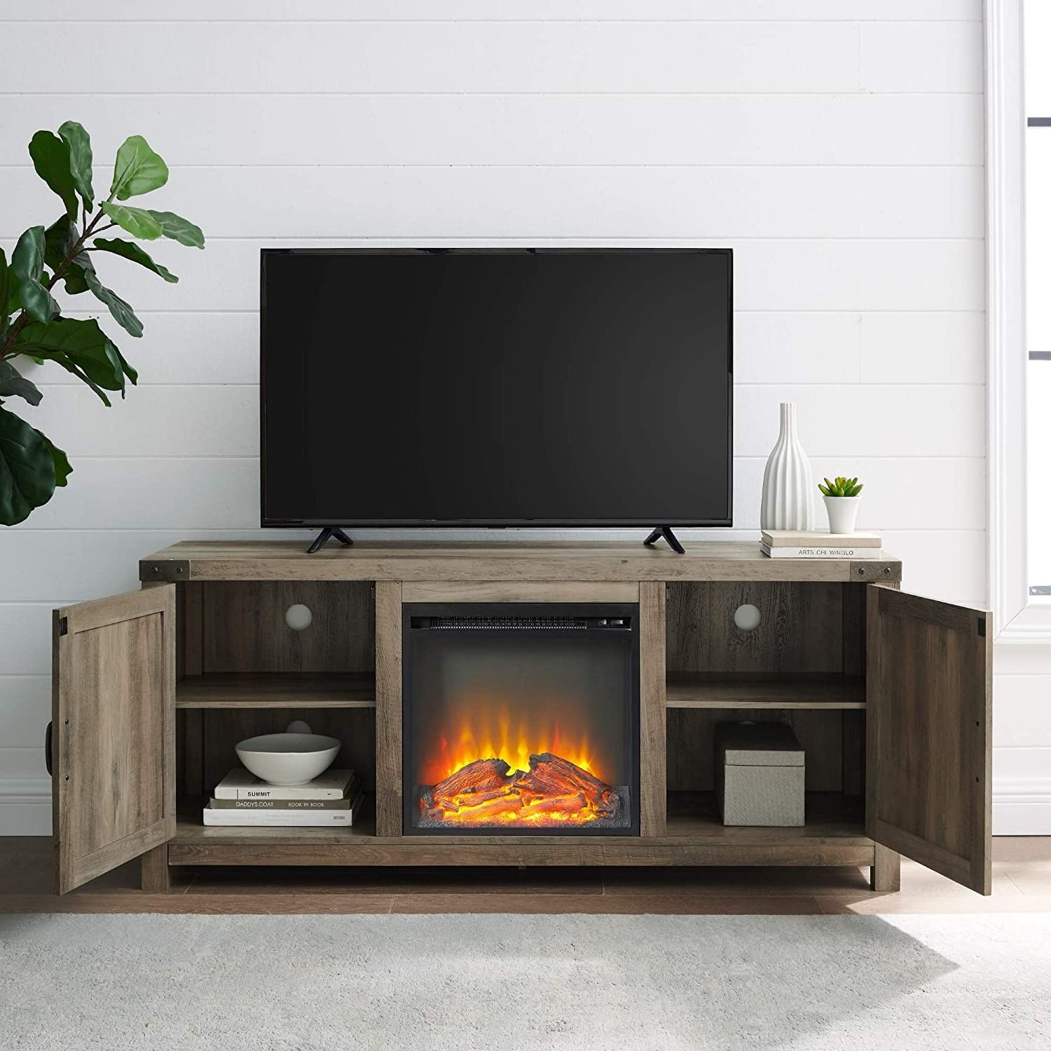 morden furniture living room smart design for Apartment tv rattan cabinet