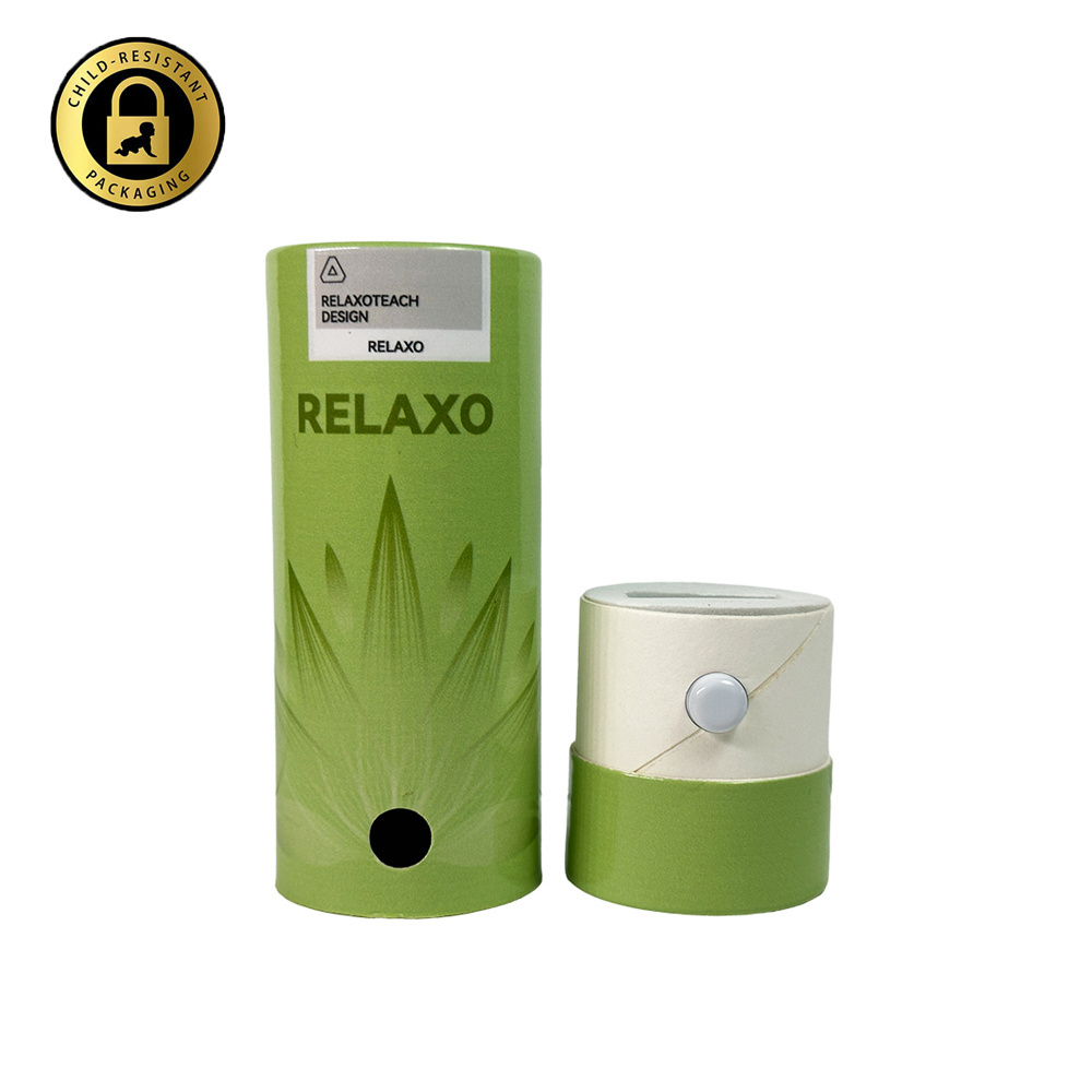 Eco-friendly empty disposable 0.5ml 1ml 2ml thick oil cart pen pod tube paper boxes Child Resistant 420 packaging custom logo