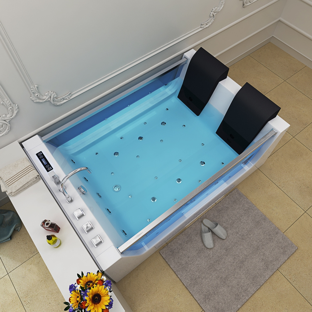 Acrylic Massage Modern Relax Whirlpool Bath Prices Whirlpool Bath 2 Persons Whirlpool Bathtub Design Drainer