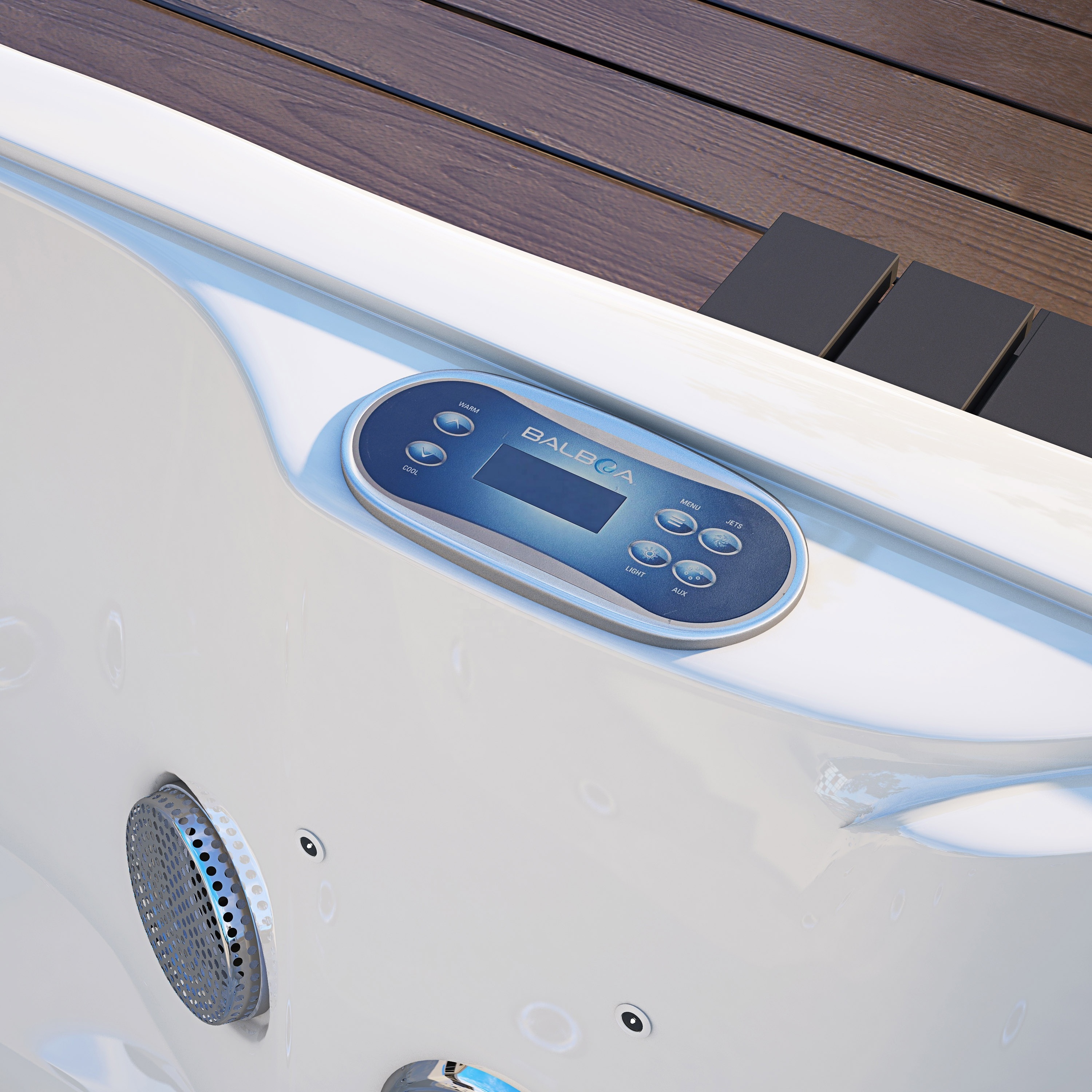 Jacuzi outdoor spa 2 person hot tub plug and play balboa hottub luxury acrylic whirlpool sexy hydro massage bathtub