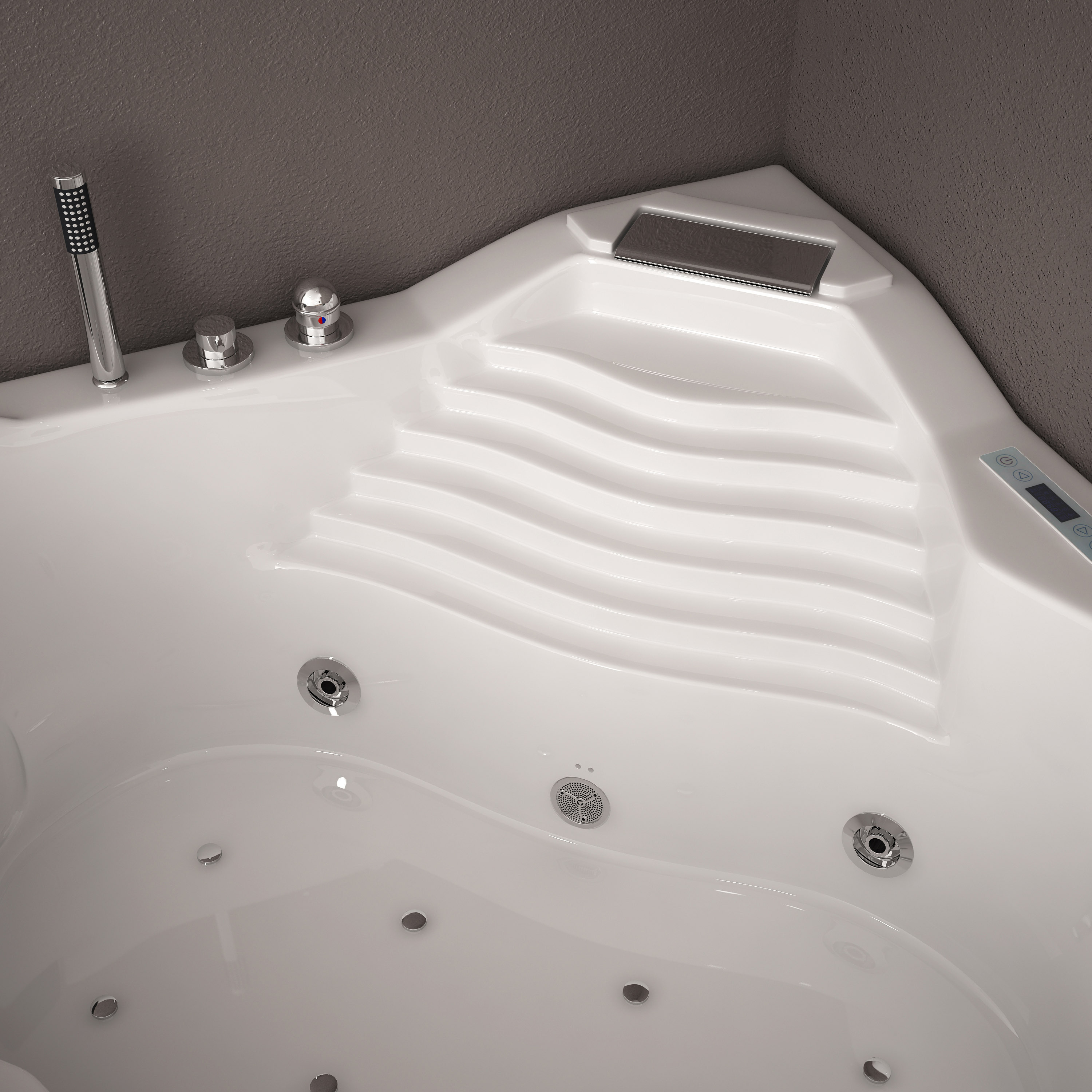 Bath tub jacuzi, romantic corner bathtub, tub 2 person bathtub whirlpool massage bathtubs