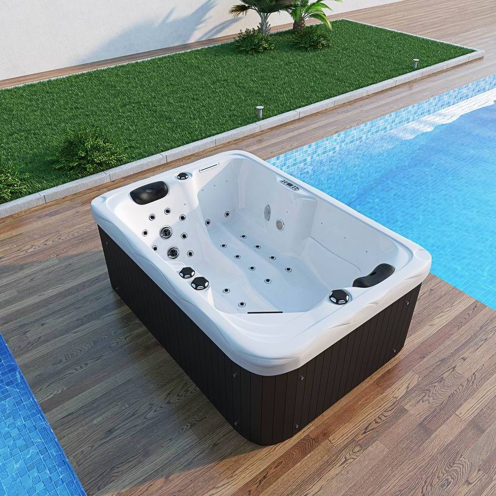 Spa hot tub outdoor jacuzzis acrylic bath whirlpool bathtubs for sale cheap price luxury sexy hydro massage balboa hottub tube