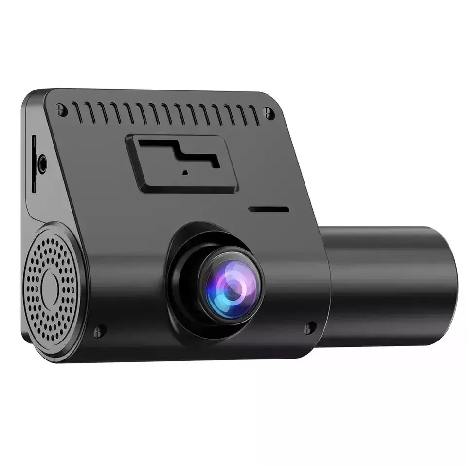 Universal 1080P 720P Car Dash Cam 2.4inch Front and Inside Car Video Recorder 3 Lens Dashboard Camera