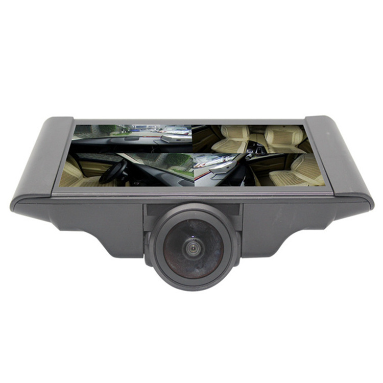 4.5Inch wider screen touch dashcam 360 degree all-view DVR camera panoramic car surveillance video recorder camera