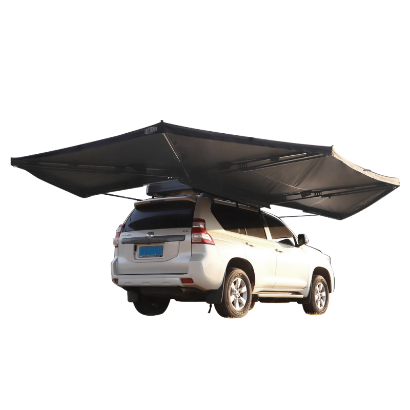 4WD Waterproof Car Awning Tent 270 Degree Large Free Standing 270XL awning Extended with side wall