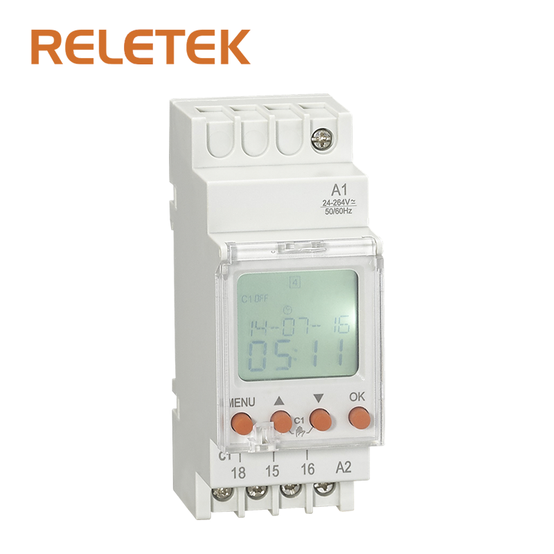 RETELEK Digital Electric Timer  RD-TPA1 Single Channel Astronomical Timer AC/DC24-264V 50/60HZ Programmable Timer Switch