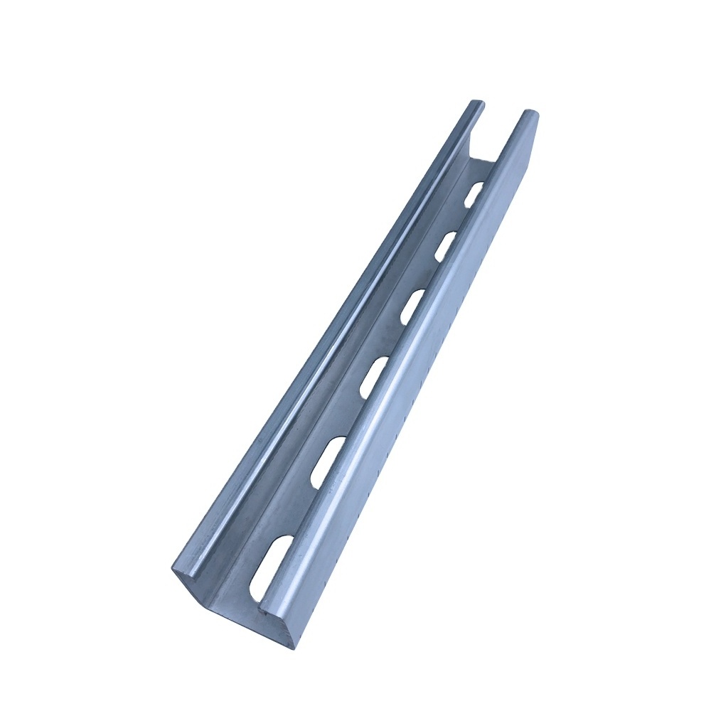 HDG/Galvanized Steel Single Electrical Strut Slotted C Channel