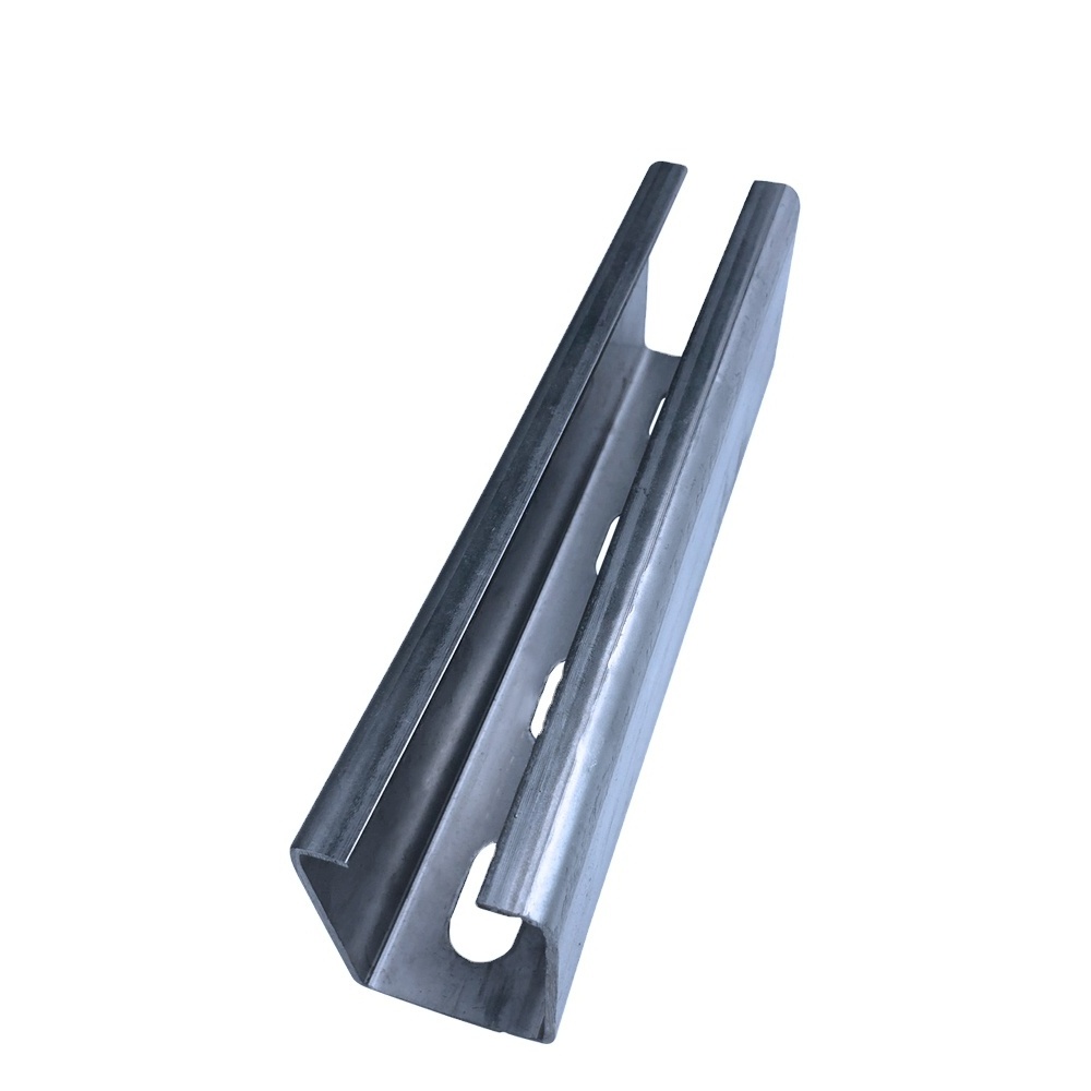 HDG/Galvanized Steel Single Electrical Strut Slotted C Channel